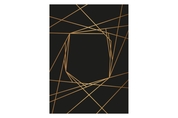 Art Deco Card Black Template: Graphics & Illustrations Review