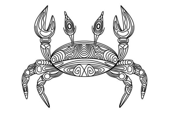 Crab Graphics and Illustrations for Crafters