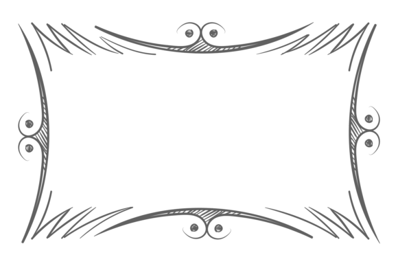 Elegant Ink Frame. Freehand Stroke Decor – A Practical Review for Digital Sellers