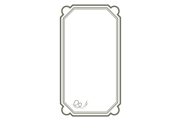 Elegant Label Frame Graphics for Modern Blog Design and Editorial Illustrations