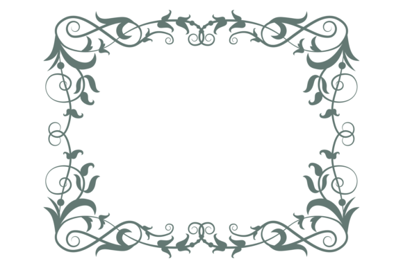 Filigree Frame Graphics for Branding