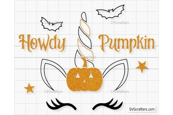 Howdy Pumpkin Svg: Halloween Graphics & Illustrations