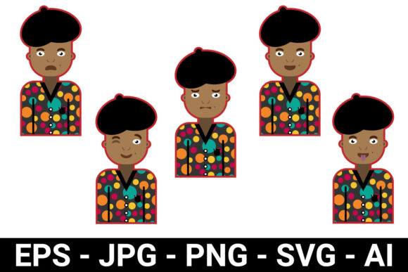 Painter Flat Character Set: Graphics & Illustrations