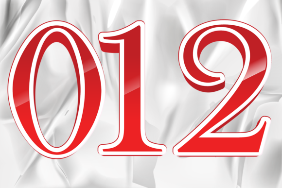 Red Numbers Graphics & Illustrations Review