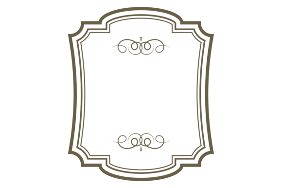 Retro Sticker Template Graphics & Illustrations