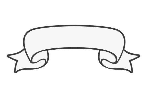 Ribbon Badge Graphics for Illustrations